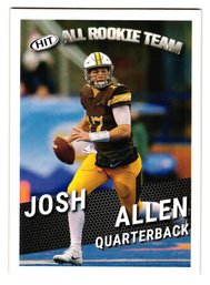 2018 Hit Josh Allen All-Rookie Rookie Football Card Bills