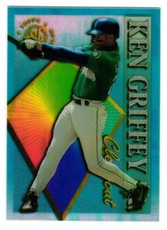 1995 Topps Stadium Club Ken Griffey Jr. Clear Cut Insert Baseball Card Mariners
