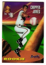 1995 Sportsflics Chipper Jones Rookie Baseball Card Braves