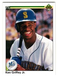 1990 Upper Deck Ken Griffey Jr Baseball Card Mariners