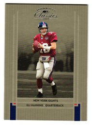 2005 Donruss Eli Manning Football Card Giants