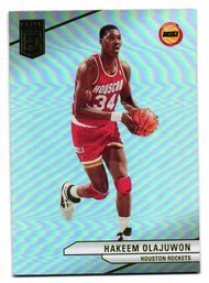 2023-24 Panini Donruss Elite Hakeem Olajuwon Basketball Card Rockets