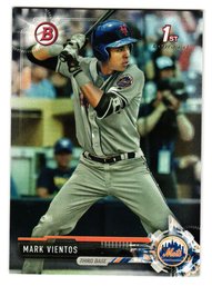 2017 Bowman Mark Vientos 1st Bowman Prospect Baseball Card Mets