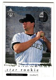 1998 Upper Deck Preview Edition Todd Helton Rookie Baseball Card Rockies