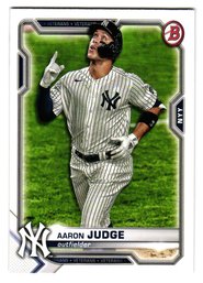2021 Bowman Aaron Judge Baseball Card Yankees