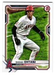 2021 Bowman Shohei Ohtani Baseball Card Angels