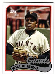 2003 Topps Archives Doubleheaders Willie Mays / Willie McCovey Baseball Card Giants