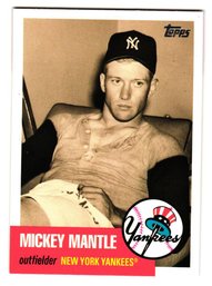 2007 Topps Mickey Mantle Mickey Mantle Story Baseball Card Yankees