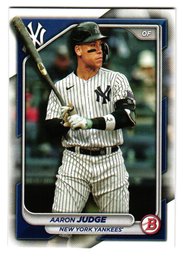 2024 Bowman Aaron Judge Baseball Card Yankees