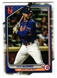 2024 Bowman Pete Alonso Baseball Card Mets