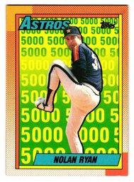 1990 Topps Nolan Ryan The Astros Years Baseball Card