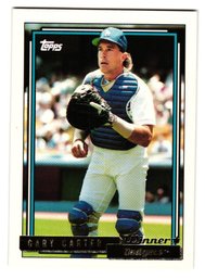 1992 Topps Gold Gary Carter Baseball Card Dodgers