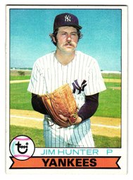 1979 Topps Jim Hunter Baseball Card Yankees