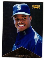 1996 Pinnacle A.L. Checklist Ken Griffey Jr. Baseball Card Mariners