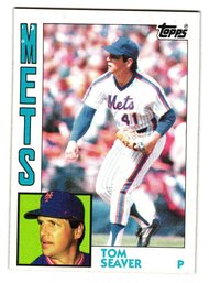 1984 Topps Tom Seaver Baseball Card Mets