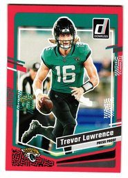 2023 Panini Donruss Trevor Lawrence Press Proof Football Card Jaguars