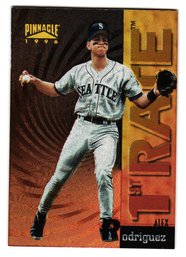 1996 Pinnacle Alex Rodriguez 1st Rate Insert Baseball Card Mariners