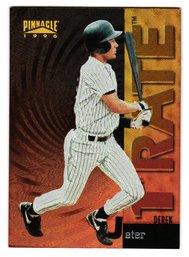 1996 Pinnacle Derek Jeter 1st Rate Insert Baseball Card Yankees