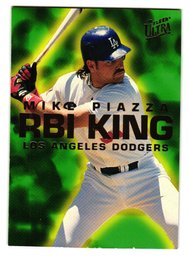 1995 Fleer Ultra Mike Piazza RBI King Insert Baseball Card Dodgers