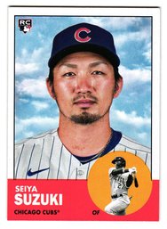 2022 Topps Archives Seiya Suzuki Rookie 1963 Topps Baseball Card Cubs
