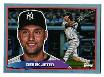 2022 Topps Archives Derek Jeter 1988 Big Foil Insert Baseball Card Yankees