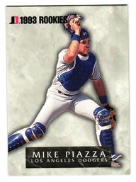 1993 Jimmy Dean Mike Piazza Rookie Baseball Card Dodgers