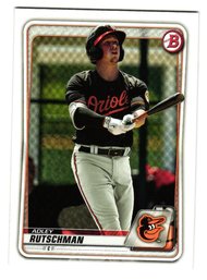 2020 Bowman Adley Rutschman Prospect Baseball Card Orioles