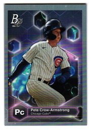 2022 Bowman Platinum Pete Crow-Armstrong Precious Elements Prospect Insert Baseball Card Cubs