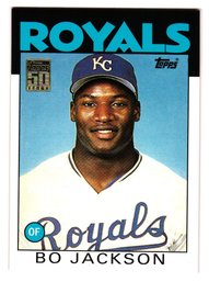 2001 Topps Bo Jackson Topps 50 Years Baseball Card Royals