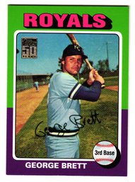 2000 Topps George Brett Topps 50 Years Baseball Card Royals