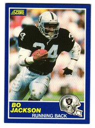 1989 Score Bo Jackson Football Card Raiders