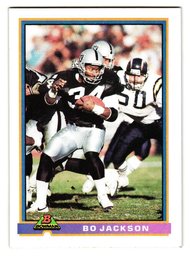 1991 Bowman Bo Jackson Football Card Raiders