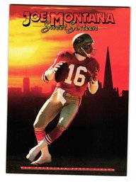 1990 Skybox Joe Montana Prime Time Sweet 16 Football Card 49ers