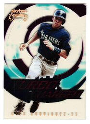 1999 Skybox Thunder Alex Rodriguez Turbo Charged Insert Baseball Card Mariners
