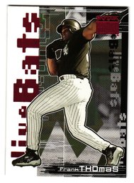 1999 Skybox Premium Frank Thomas Live Bats Insert Baseball Card White Sox