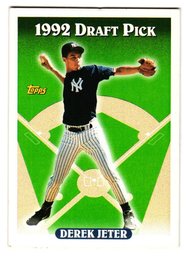 1993 Topps Derek Jeter Rookie Baseball Card Yankees