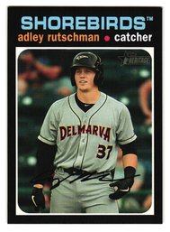 2020 Topps Heritage Minors Adley Rutschman Prospect Baseball Card Orioles