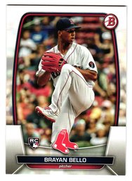 2023 Bowman Brayan Bello Rookie Baseball Card Red Sox