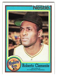 1987 Topps Nestle Roberto Clemente Baseball Card Pirates