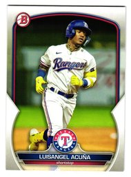 2023 Bowman Luisangel Acuna Prospect Baseball Card Rangers