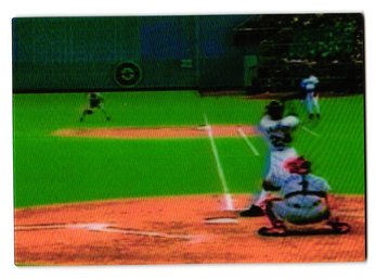 1999 Topps Stadium Club Ken Griffey Jr. Video Replay Insert Baseball Card Mariners