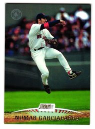 1999 Topps Stadium Club Nomar Garciaparra Baseball Card Red Sox