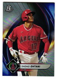 2022 Bowman Platinum Shohei Ohtani Baseball Card Angels