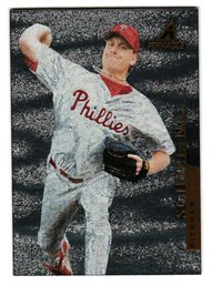 1998 Pinnacle Curt Schilling Museum Collection Parallel Baseball Card Phillies