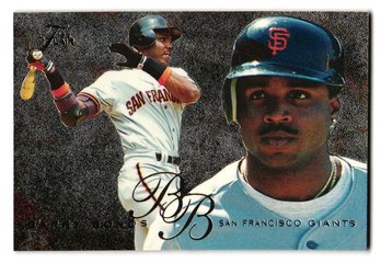 1995 Flair Barry Bonds Baseball Card San Francisco Giants