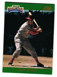 1992 Score Stan Musial 'The Franchise' Baseball Card Cardinals