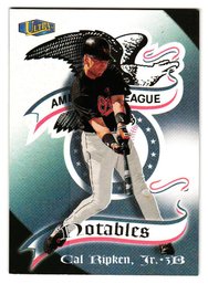 1998 Fleer Ultra Cal Ripken Jr. Notables Insert Baseball Card Orioles