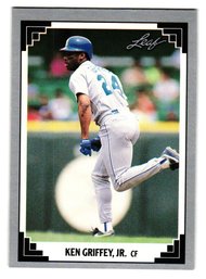 1991 Leaf Ken Griffey Jr. Baseball Card Mariners