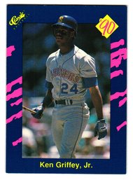 1990 Classic Ken Griffey Jr. Baseball Card Mariners