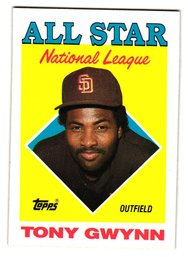1988 Topps Tony Gwynn All-Star Baseball Card Padres